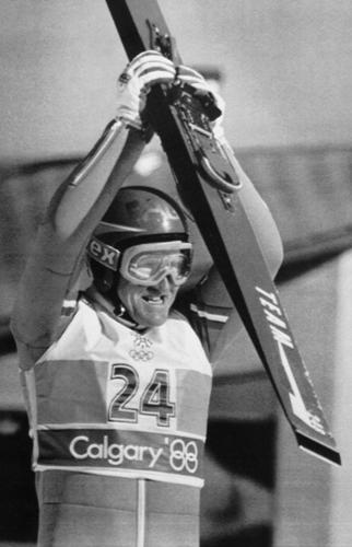 Stage jitters replace fear of falling in ‘Eddie the Eagle’s’ latest act