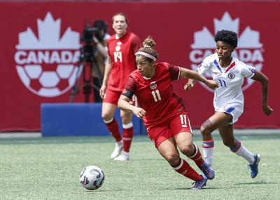 Veteran midfielder Desiree Scott looks to make a difference on and off the pitch