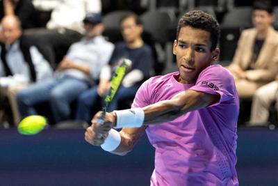 Canada's Felix Auger-Aliassime sails into Swiss Indoors quarters with dominant win