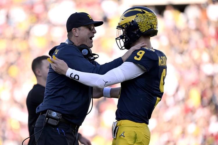 Michigan beats Alabama 27-20 in overtime on Blake Corum's TD run to reach national title game