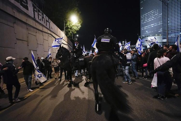 Israelis protest legal overhaul plans for 11th week