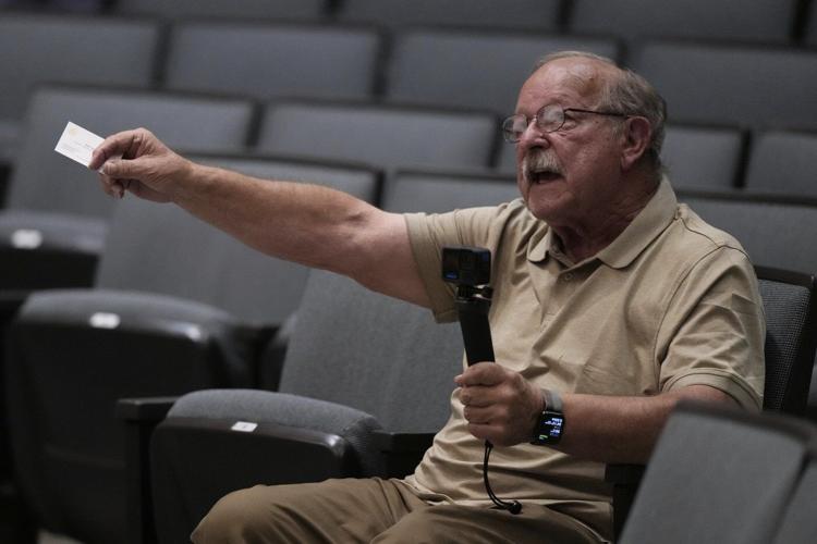 And now for something different, civility unfolds in a Missouri GOP congressman's town hall