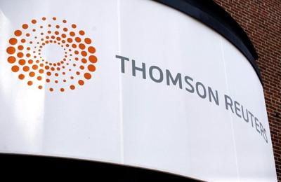 Thomson Reuters triple son bénéfice pour le trimestre et augmente son dividende