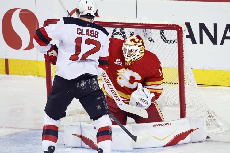 Nemec scores in OT as Devils douse Flames 2-1