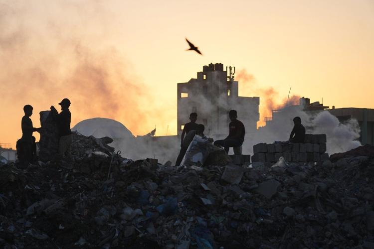 A bomb in Gaza's rubble wounds twins who thought it was a toy