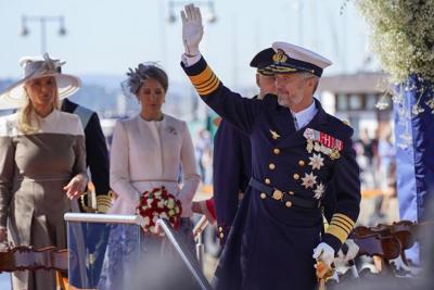 The Danish king and his Australian-born wife visit Norway and Europe’s oldest monarch