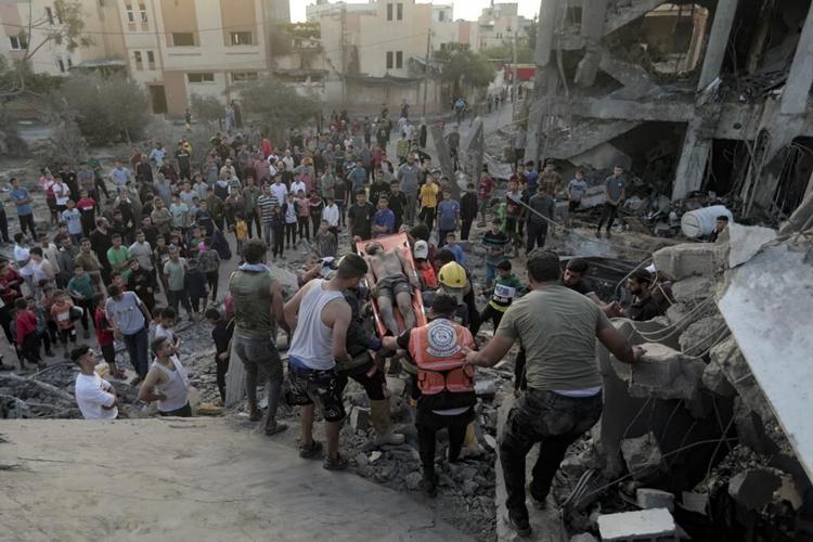Gaza's doctors struggle to save hospital blast survivors as Middle East rage grows