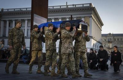 Ukraine's president rules out holding elections next spring and calls for unity in fighting Russia