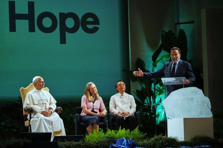 Pope Leo XIV takes aim at climate skeptics as he embraces predecessor's environmental legacy