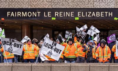 Six-month lockout ends at Montreal's storied Queen Elizabeth hotel