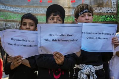Sweden's prime minister is concerned about a new wave of applications to burn religious books