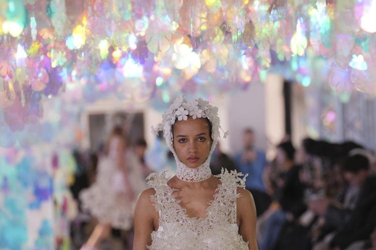 Susan Fang makes Milan runway debut with joyous confections inspired by mother's happy childhood