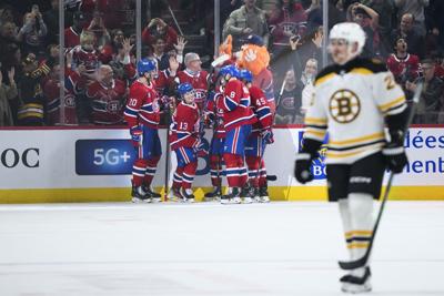Gallagher has two points, Canadiens dominate struggling Bruins in 4-1 win