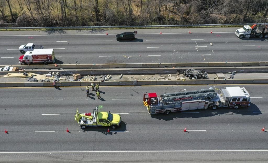 Police: 6 Dead After Work-zone Crash On Baltimore Beltway | World News ...