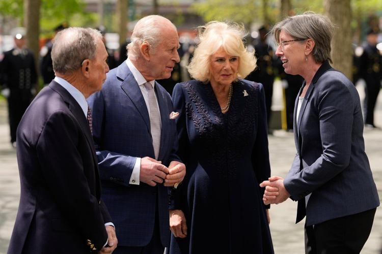 King Charles III and Queen Camilla kick off New York trip by honoring victims at the 9/11 Memorial