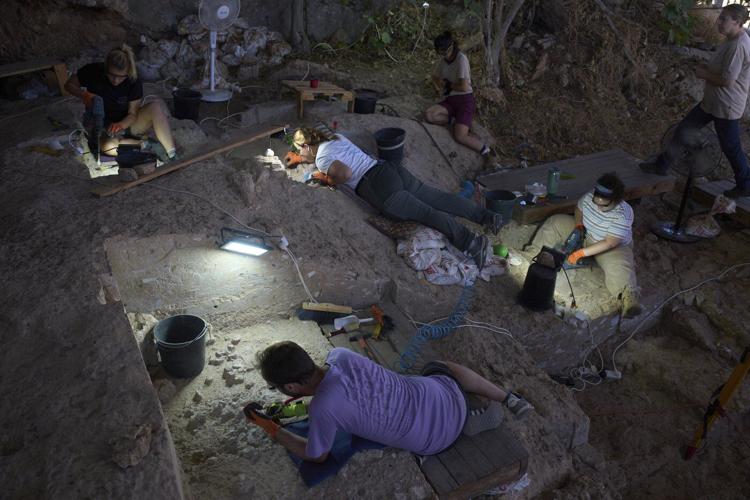 In a cave in Israel, 100,000-year-old bones tell a story about the origins of burial rites