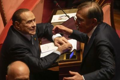 After days of acrimony, Italy's Meloni and Berlusconi meet