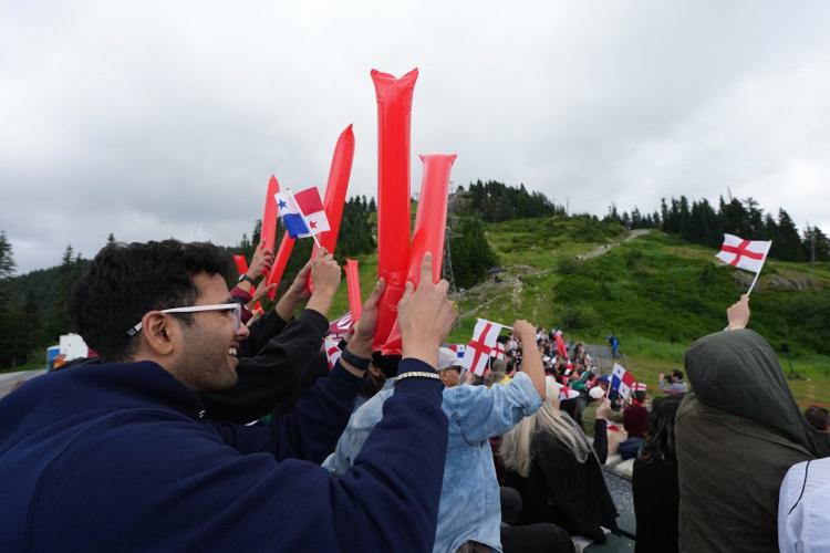 Soccer meets nature at Vancouver mountaintop watch party