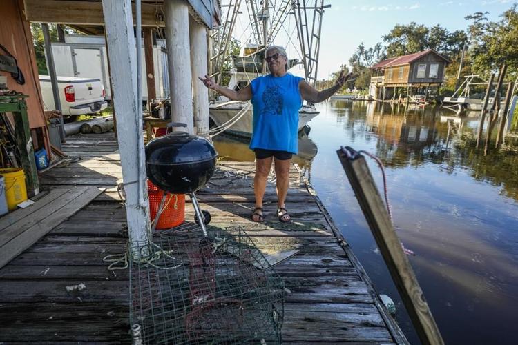 Francine weakens and moves inland after lashing Louisiana