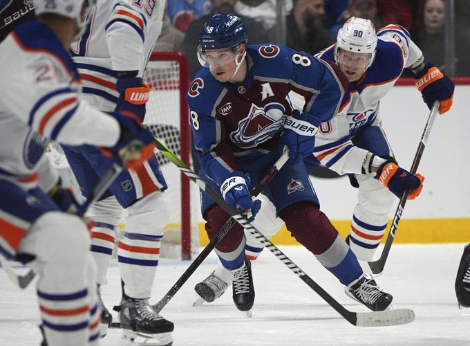 Bouchard scores late goal to lift the surging Oilers to 4-3 win over Avalanche