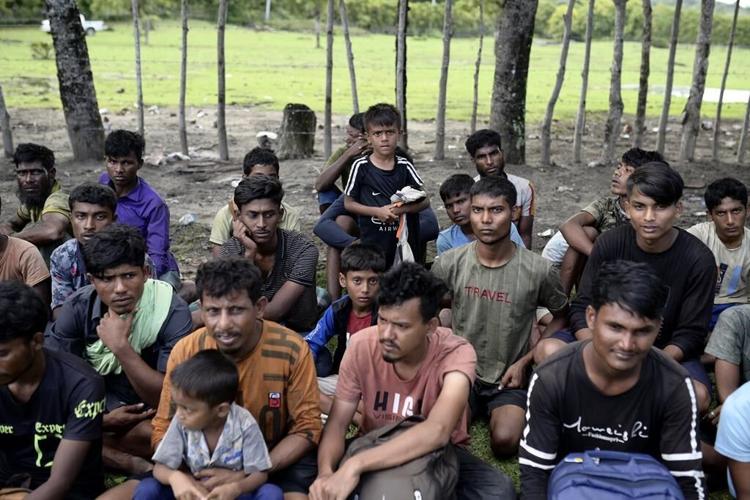 Over 300 Rohingya Muslims fleeing Myanmar arrive in Indonesia's Aceh region after weeks at sea