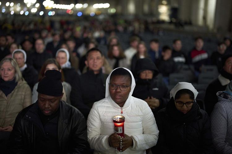 Pope Francis hits 3-week mark of hospitalization after giving world a sign of his frailty