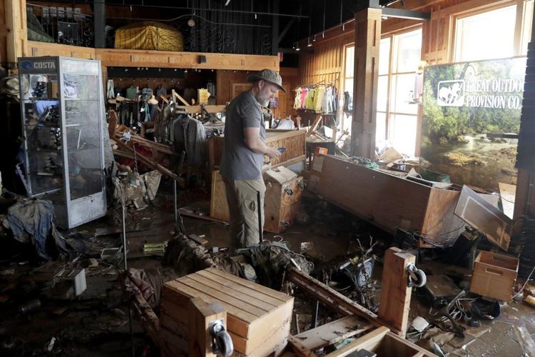 Severe weather in tropical storm's wake triggers North Carolina state of emergency
