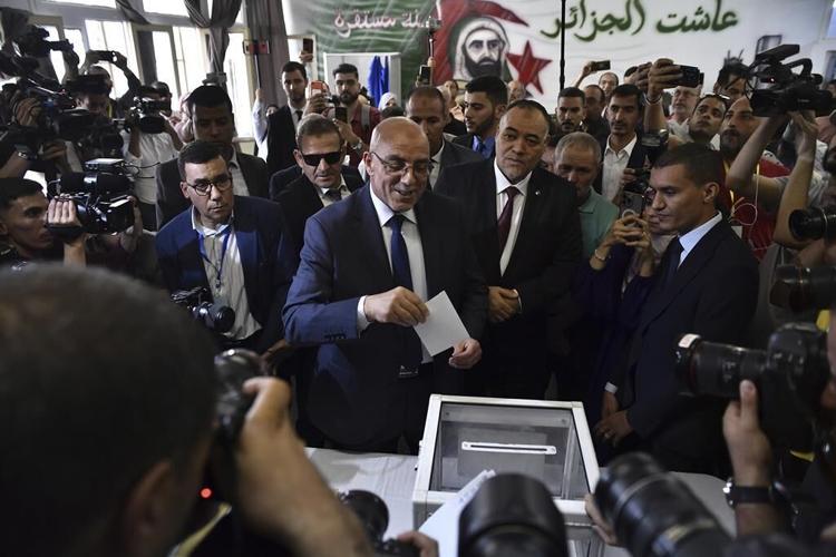 Algeria's 78-year-old president is expected to breeze to a second term in election