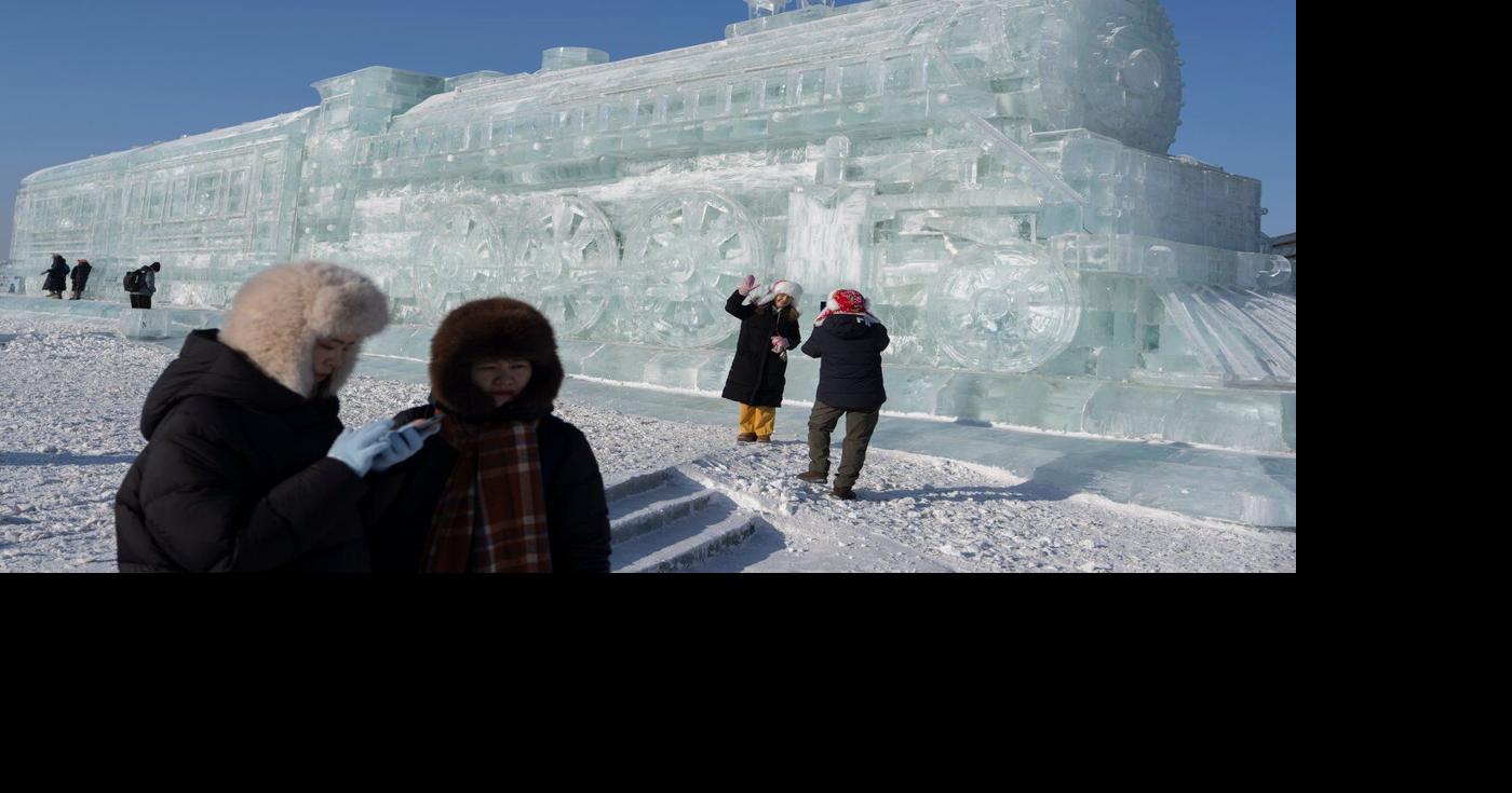 Harbin ice festival draws sculptors and spectators to northern China, in photos | World News