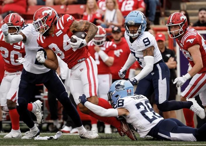 Stampeders rally in final quarter to knock off Argonauts 27-23