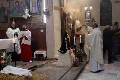 A parish priest and several injured as strikes hit Gaza's only Catholic church