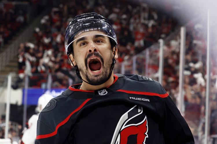 Hurricanes push Capitals to brink of elimination with gritty 5-2 win