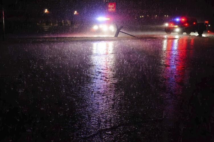 Tornado-producing storm deals deadly flooding and large hail to Oklahoma and Texas