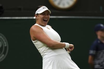 Wimbledon says a call on a shot that landed out was missed because the electronic system was off