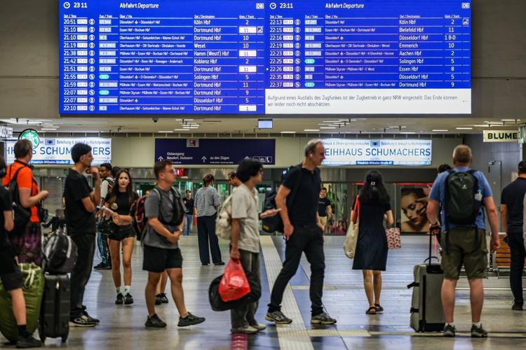 Trains halted across Germany because of communication system problem