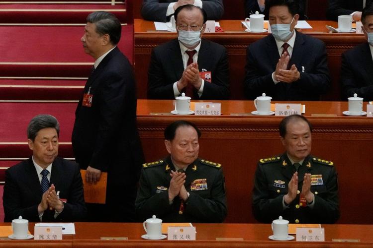 19 deputies of China's legislature, including 9 military officers, removed before annual meeting