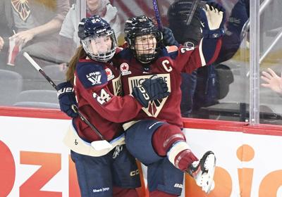 Victoire captain Poulin unleashes game-changing one-timer en route to hat trick