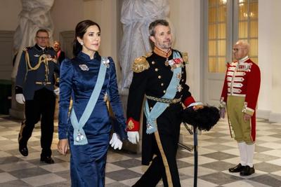 Denmark's queen makes one last public appearance before stepping down in a rare abdication