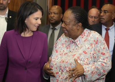 German foreign minister poses challenge to South Africa over its position on Russian war effort