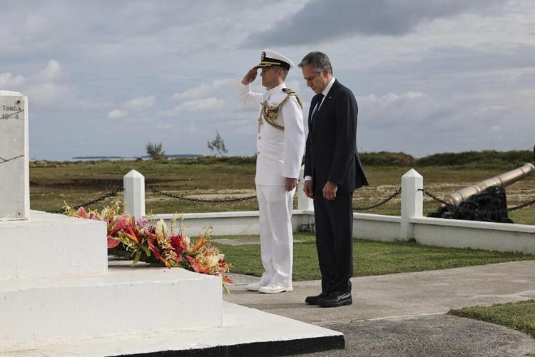 Blinken visits tiny Tonga as US continues diplomatic push to counter China in the Pacific