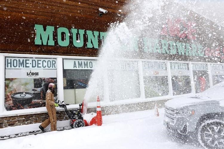 Key Northern California highway closed as snow continues to fall in the blizzard-hit Sierra Nevada