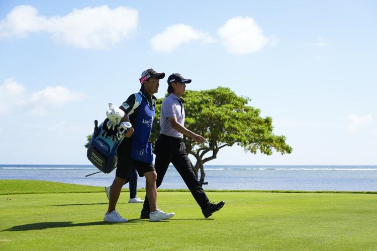 Patrick Fishburn and Denny McCarthy share Sony Open lead