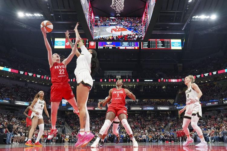 Caitlin Clark says flagrant foul for shoving Angel Reese was not 'malicious'