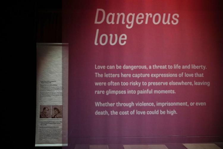 Historic love letters from royals, rogues and romantics go on show at Britain's ��ɫtv Archives