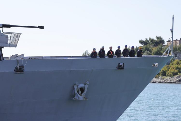 Italy sends rejected migrants to detention centers in Albania