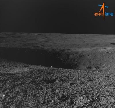 India's moon rover completes its walk. Scientists analyzing data looking for signs of frozen water