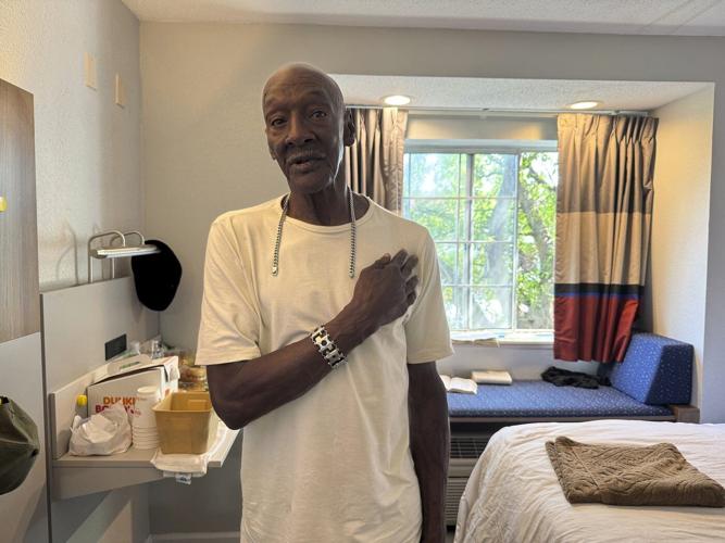 Emotional journey for Atlanta's homeless as city races to house 400 people before the World Cup