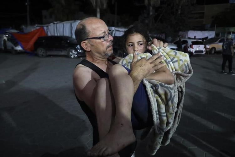 The Latest | 12 killed in airstrikes in central Gaza as strikes targeting Houthi rebels kill 16