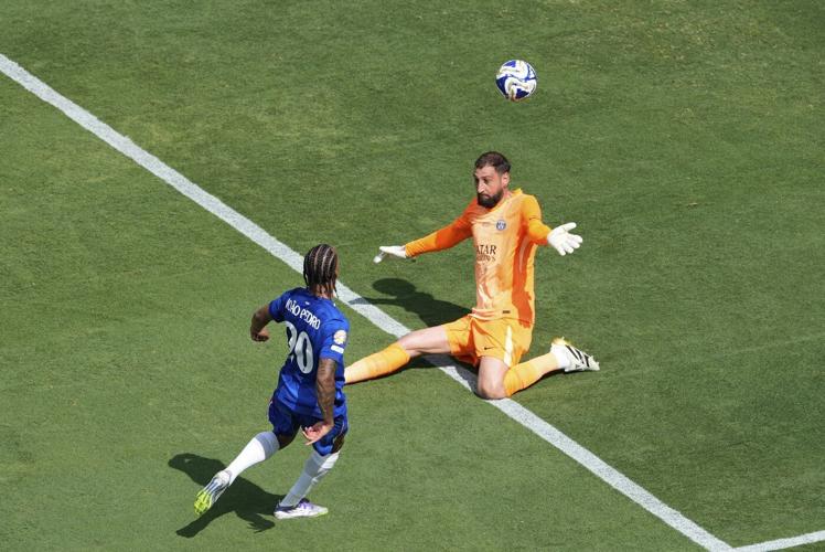 Photos of the Club World Cup final between Chelsea and Paris Saint-Germain