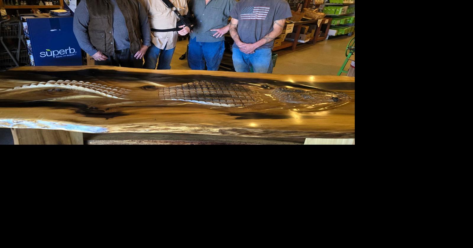 Alligator table a culmination of local ingenuity | News ...